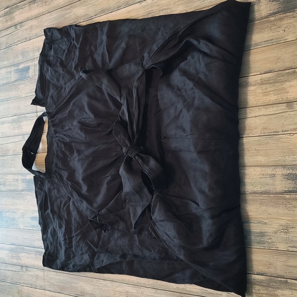 NEW Banana Republic Lisa Linen MIDI Dress Sz 20 - Picture 3 of 8